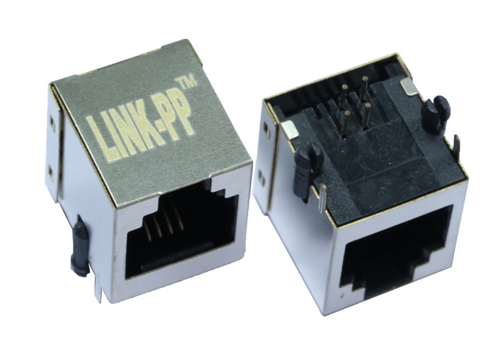 5557730-1 منفذ واحد RJ45 أنثى موصل مع 8P8C محمية LPJE680DNL
