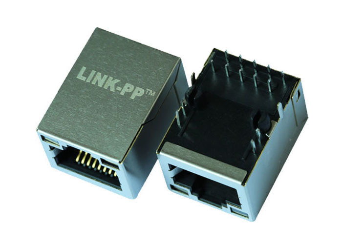 ARJM11D7-104-AB-EW2 منفذ منفرد 10/100 Base-T موصل RJ45 POE