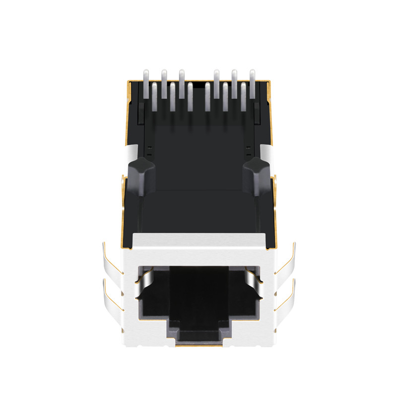 HFJT1-5GH4PRL 1A 5G BASE-T منفذ واحد RJ45 موصل مغناطيسي 4PPoE Tab Up NO led