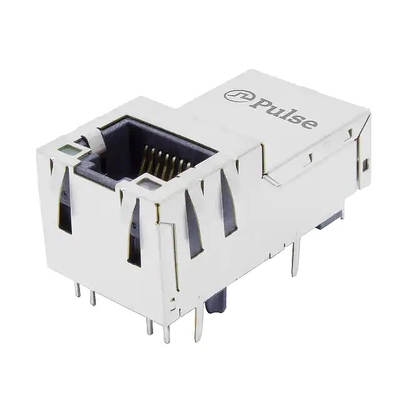 Pulse J1V-U2100NL متوافق مع LINK-PP 1000 Base-T مقبس Rj45 عمودي مع YG / G Led