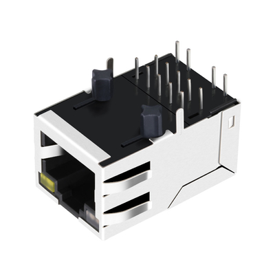 RTA-164AGC1A منفذ واحد متكامل RJ45 Magjack LPJG17370-1AONL