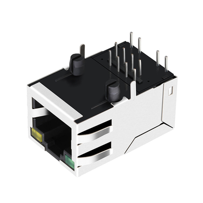 XFATM9R-CTLSxu1-4M Network Modular RJ45 Female Jack ، 1 x 1 Jack Tab up LPJ6011ABNL