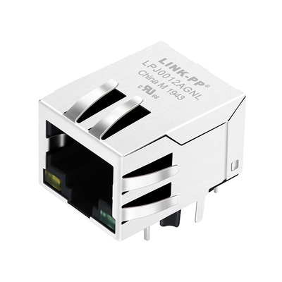 LPJ0012AGNL 10 / 100Base-T RJ45 منفذ واحد مع LED