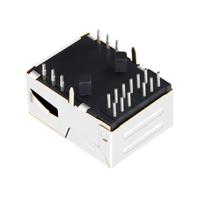 1840783-1 منخفض المستوى RJ45 جاك 100BASE-T Tab Up بدون Led