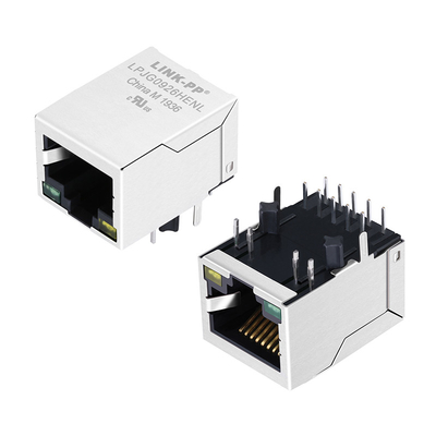 1x1 Port 1000Mbps POE + RJ45 Modular Jack مع محول LPJG0926HENL