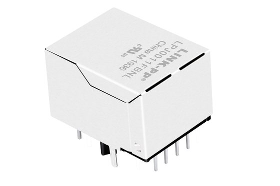 LPJ0011FBNL 100Base-T رابط RJ45 مع مغناطيسية لتاريخ الإدخال والخروج