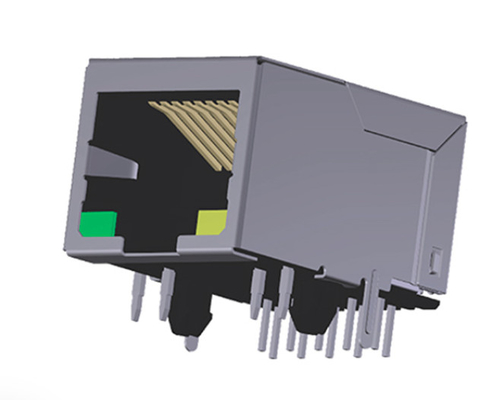 ARJM11B1-009-AB-EW2 رابط RJ45 مع مغناطيسية 10/100 قاعدة T