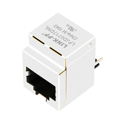 LPJD0717DNL مقابس RJ45 مغناطيسية رأسية 1000Base-T بدون LED