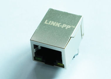 1x1 ميناء 1000BASE-T POE + RJ45 وحدات جاك مع محول LPJG0926-7HENL