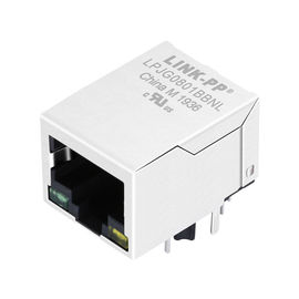 LPJG0801BBNL Coon Rj-45، Shield Thru-hole W / LEDs & Magnetic، Gigabit 1: 1، RoHs