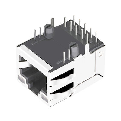 RB1-1Q6BAM1A جيجابت الصناعية RJ45 موصل LPJG16314A4NL أنثى الجنس