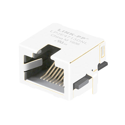 وحدة نمطية منخفضة الارتفاع RJ45 جاك SMT منتصف جبل محمية تبويب يصل 8.5MM ISO9001