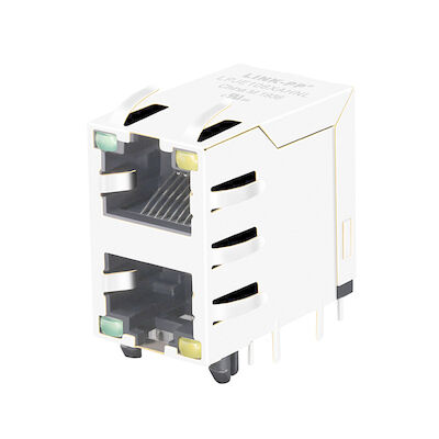 10118075-513B010LF مكدسة 2X1 ميناء RJ45 موصل وحدات جاك LPJE106XAHNL