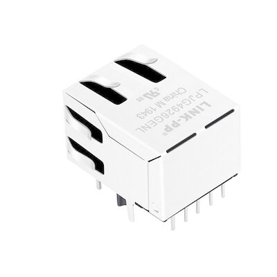 1000Base-T POE / POE + RJ45 موصل لشبكة جيجابت إيثرنت LPJG4926GENL