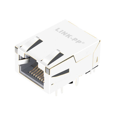 7499111615 منفذ واحد 1000 Base-T Tab UP إيثرنت RJ45 موصل سالب LPJK7036-8A98NL