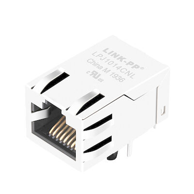 MJF13T25U-KF06B3-0808-LF 100 Base-T RJ45 منفذ واحد PCB جاك LPJ1014CNL