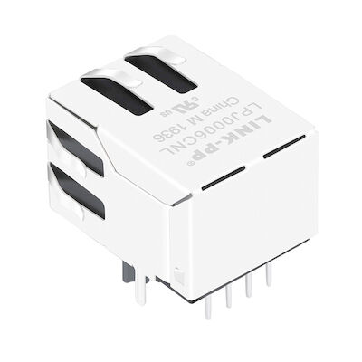 LPJ0006CNL RJ45 منفذ واحد ، 1CT: 1 ، جاك الإناث موصل مرشح إلى إيثرنت سريعة