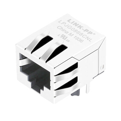 5-6605433-8 RJ45 وحدات جاك Decouping مكثف مع المصابيح LPJG0806GENL