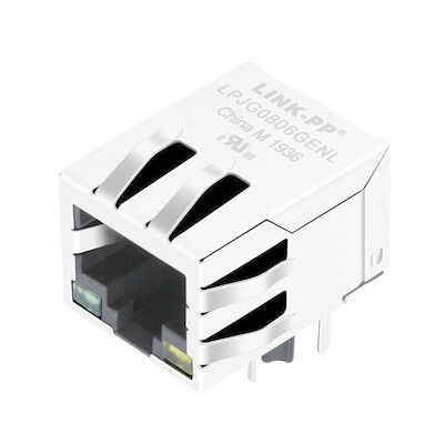 ARJ11E-MCSS |  LPJG0806GENL Magnetic RJ45 Jack 1000Base Transformer Integrated