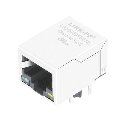 XRJG-01K-4-H11-120 Rj45 مغناطيسي جاك المباراة ATMEGA88PV-10AUR التبديل المضمنة