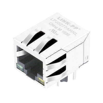 POE PulseJack JD0-0004NL Rj45 الطاقة عبر الإيثرنت Pinout 10 / 100BT مع LED