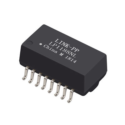 S558-5999-U7-F إيثرنت عزل محول 16Pins SMT 10 / 100BASE-T مغناطيسي