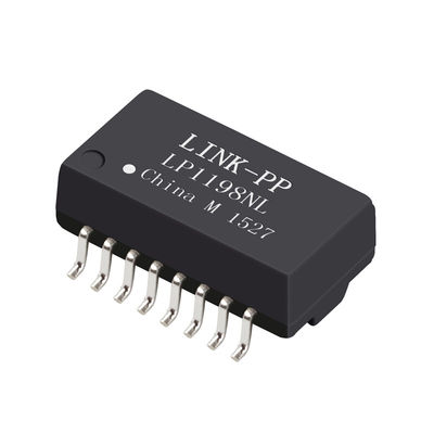 PCB RJ45 لان محول، 16Pins مغناطيسي محول وحدة XFATM9B1