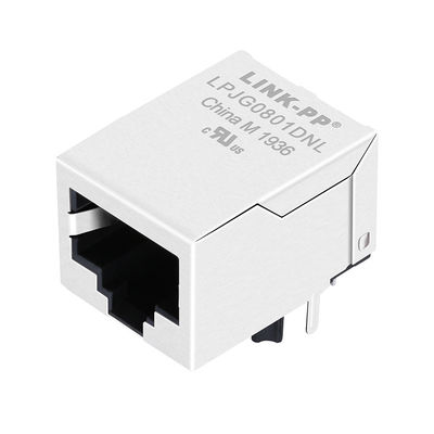 LA1S109 LF / KLA1S109 LF موصل واحد RJ45 مع 1000Mbps المغناطيسي المتكامل