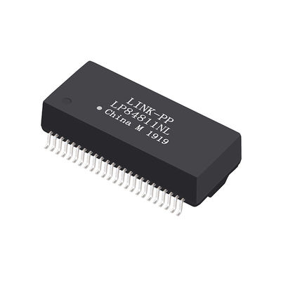 UTG48C10 محول LAN PoE مزدوج الموانئ LP84811NL Ethernet المغناطيسي