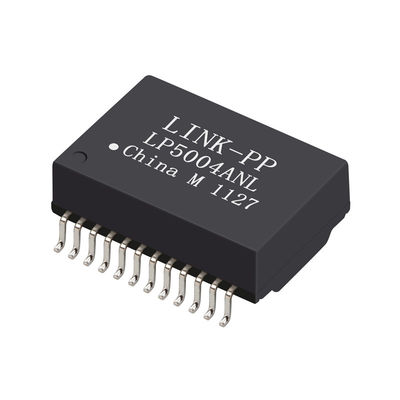 متعدد دبوس موصل لان محول مع 10/100 Base-TX 24HSS1041-2 HF