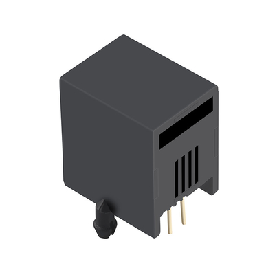 E5362-3000G2-L 6P2C RJ11 جاك وحداتي بدون مغناطيس متكامل