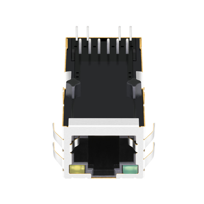 0826-1AX1-47-F 10/100 Base-T موصل Rj45 Magjack أحادي المنفذ