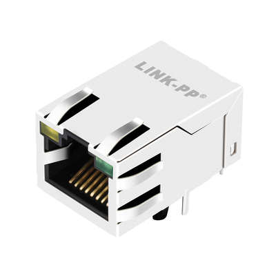 0875-1AX1-BH Tab Up 1000 base-T Rj45 Integrated Jack 10 PIN G / Y Led