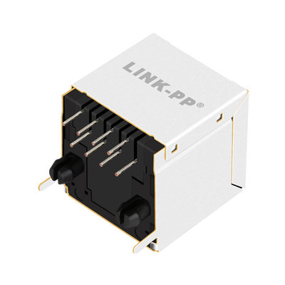 JXD2-0Z11NL بدون LED 100BASE-T عمودي RJ45 جاك المدخل العلوي 8P8C