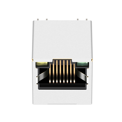 JXD2-0Z25NL 1X1 PORT 1000BASE-T موصل RJ45 عمودي المدخل العلوي مع الصمام