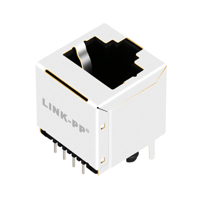 JXD2-9001NL 100BASE-T 1X1 PORT عمودي RJ45 جاك 8PIN TOP ENTRY NO Led