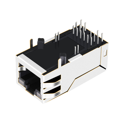 56F-1801DDD2NL 2.5G BASE-T POE + 1X1 Port RJ45 MagJack 16pin Tab Up مع المصابيح