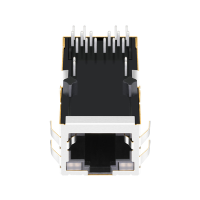 56F-1802DDD2NL 2.5G BASE-T Tab UP منفذ واحد POE + مغناطيسي RJ45 جاك 16p8c