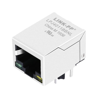 WE 7499010211A 100 قاعدة T منفذ واحد RJ45 جاك مع مغناطيسية متكاملة
