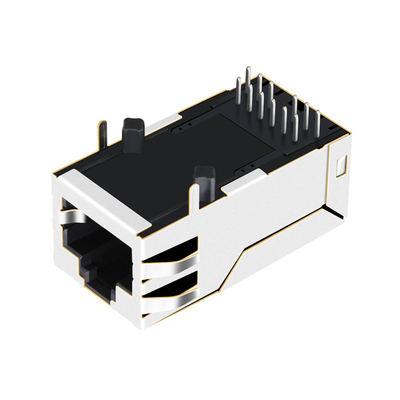 HFJT1-2GHPRL 2.5G BASE-T منفذ واحد PoE + جسم طويل RJ45 FastJack No LED Tab UP 4PoE 600mA