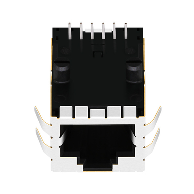 08B1-1X1T-06-F 100 Base-T 1x1 Port RJ45 Magnetic Jack Tab Up بدون Led LPJ2011CNL